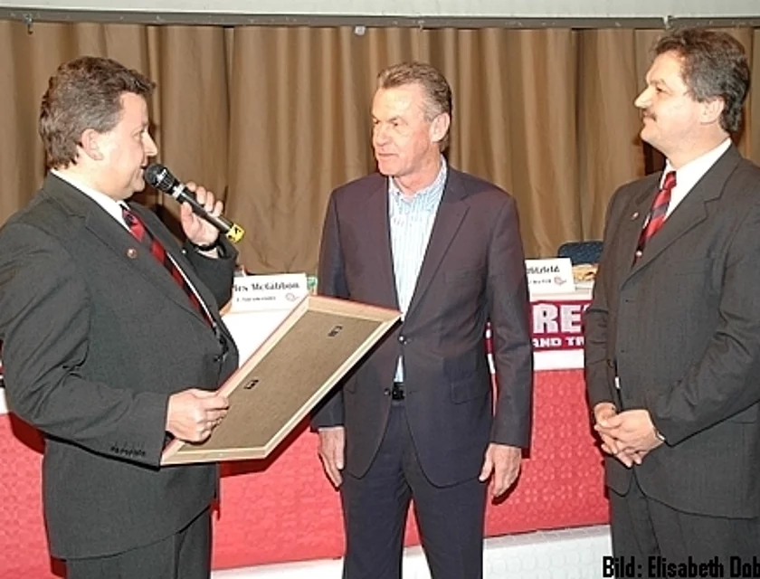 Hitzfeld Besuch — Foto