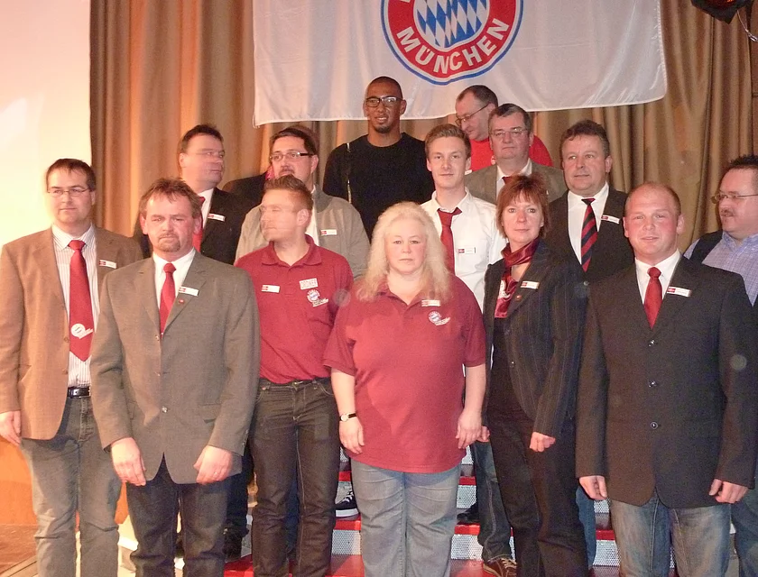 FCB Boateng Besuch — Foto