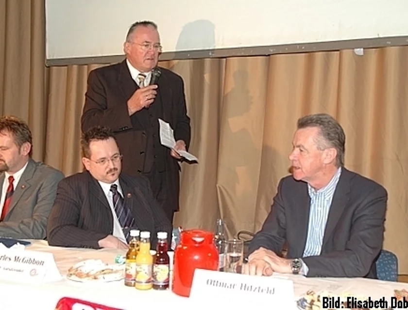 Hitzfeld Besuch — Foto