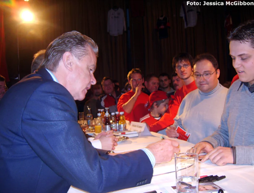 Hitzfeld Besuch — Foto
