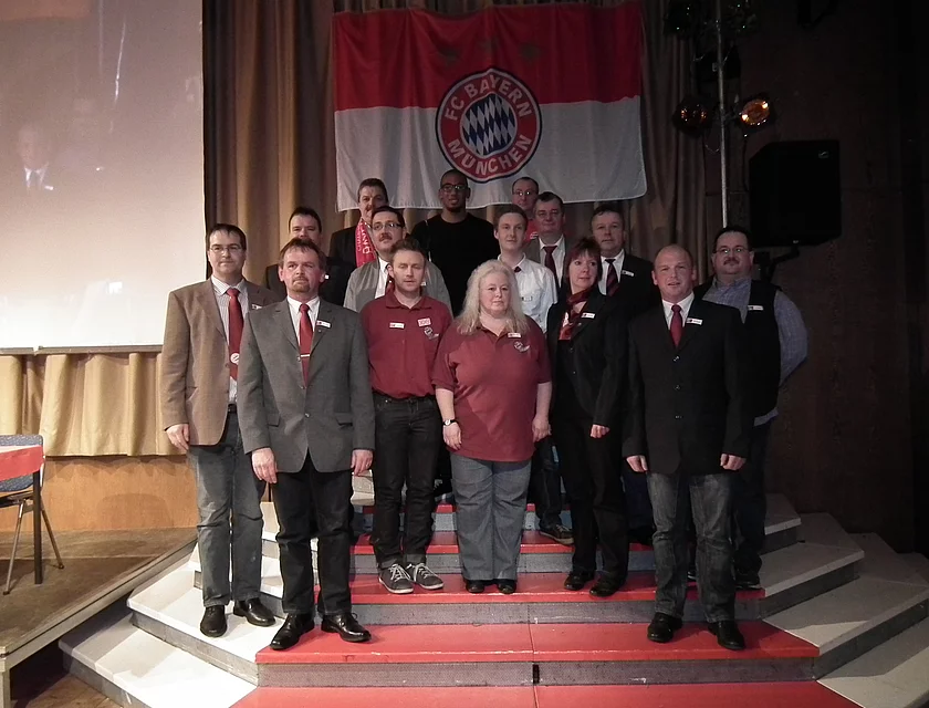 FCB Boateng Besuch — Foto