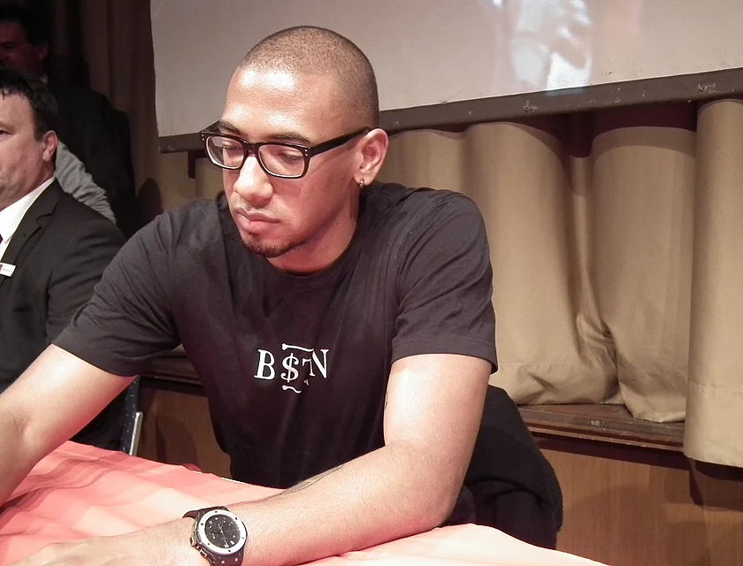 FCB Boateng Besuch — Foto