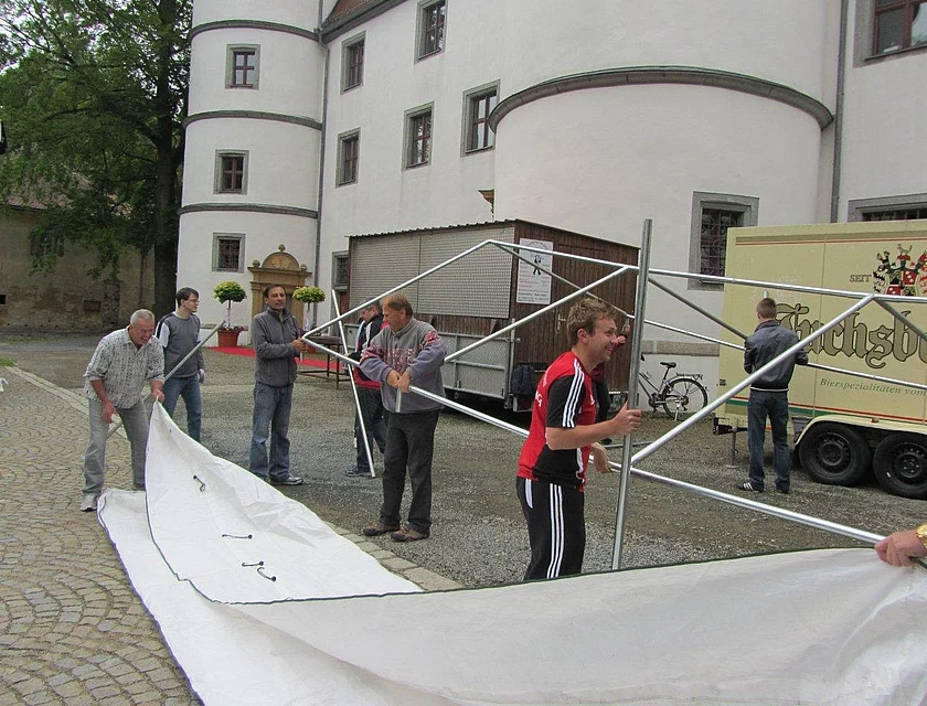 Wiedererhebung Stadt Vohenstrauss — Foto