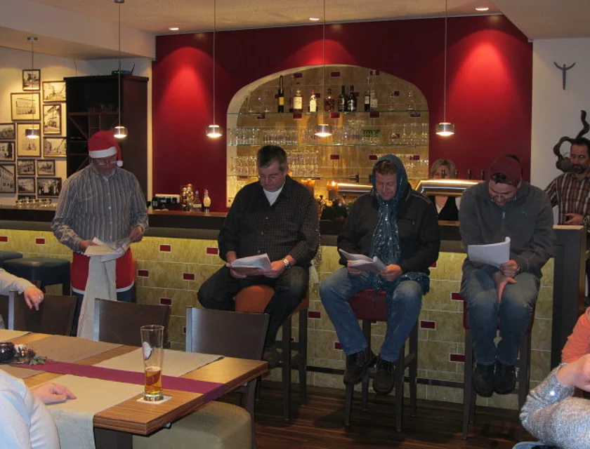 FCB Weihnachtsfeier — Foto