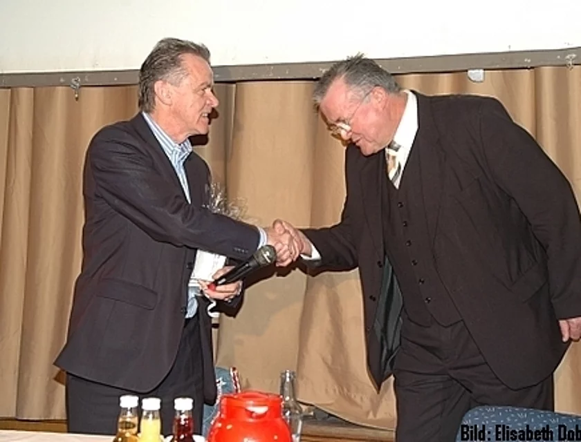 Hitzfeld Besuch — Foto