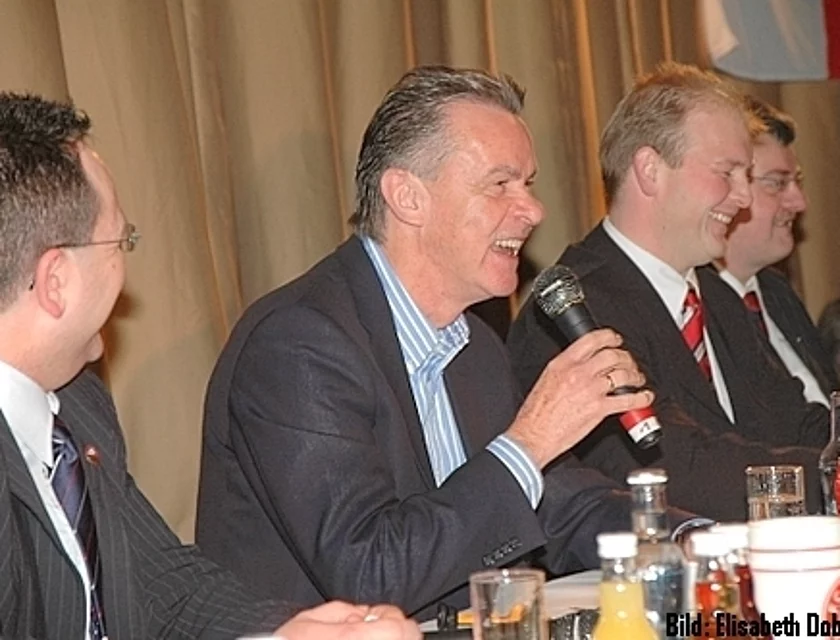 Hitzfeld Besuch — Foto