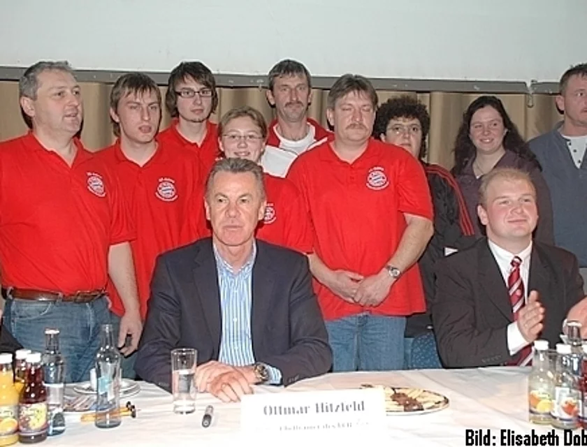 Hitzfeld Besuch — Foto