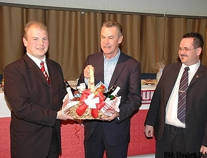 Hitzfeld Besuch — Foto