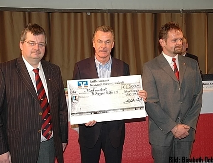 Hitzfeld Besuch — Foto