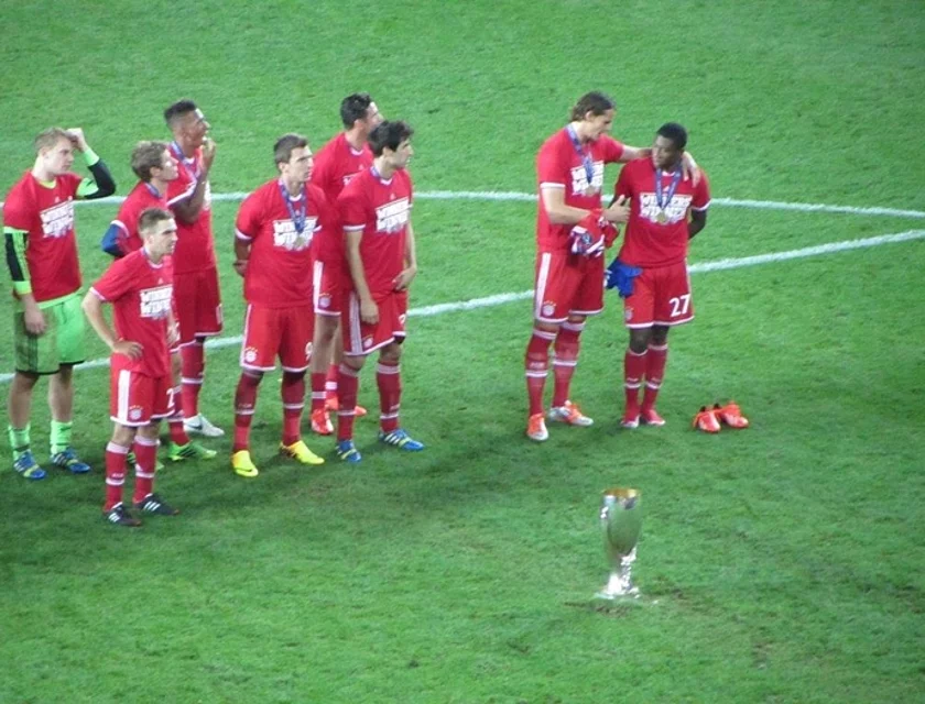 Supercup Prag Bayern Chelsea — Foto