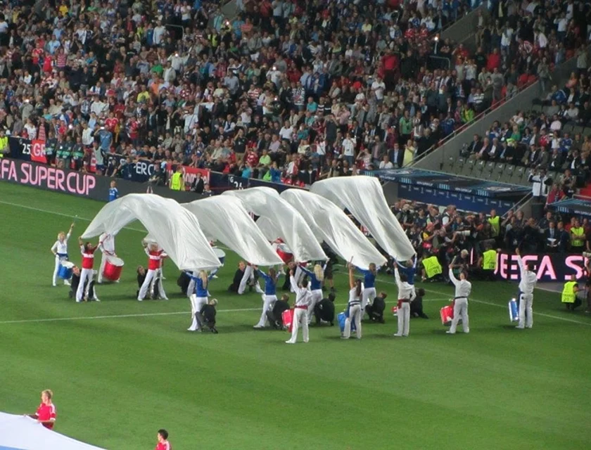Supercup Prag Bayern Chelsea — Foto