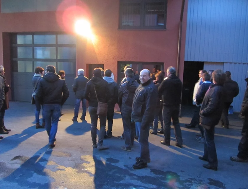 FCB Brauereibesichtigung Schlammersdorf — Foto