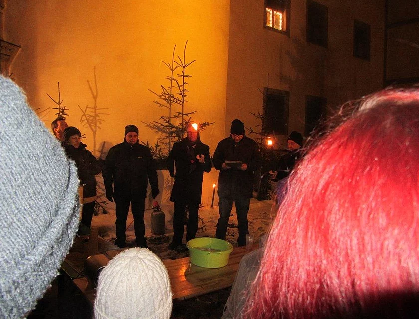 FCB Weihnachtsfeier — Foto