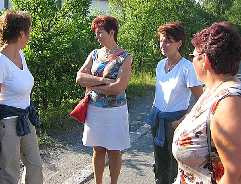 Frauenwanderung — Foto
