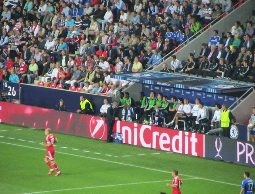 Supercup Prag Bayern Chelsea — Foto