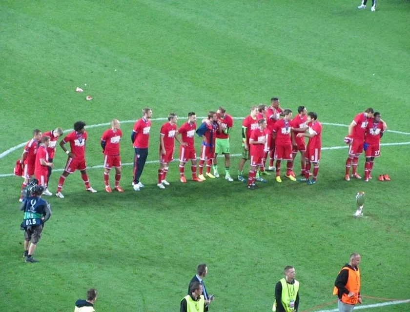 Supercup Prag Bayern Chelsea — Foto