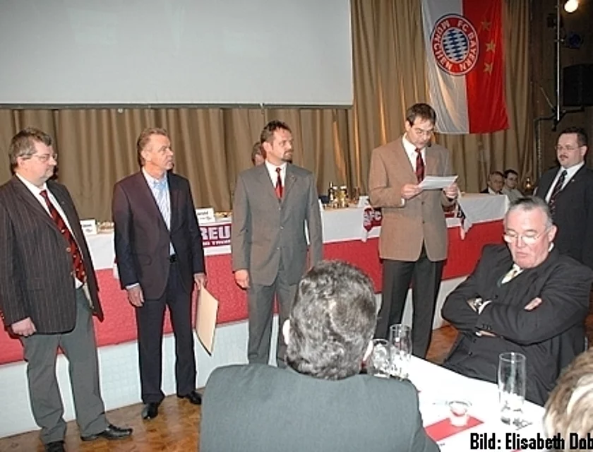 Hitzfeld Besuch — Foto