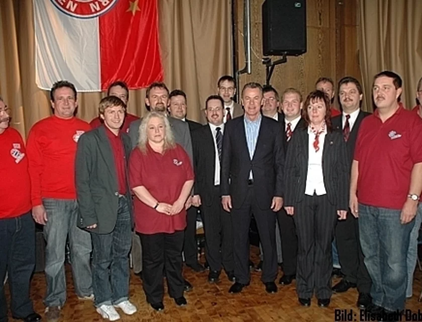 Hitzfeld Besuch — Foto