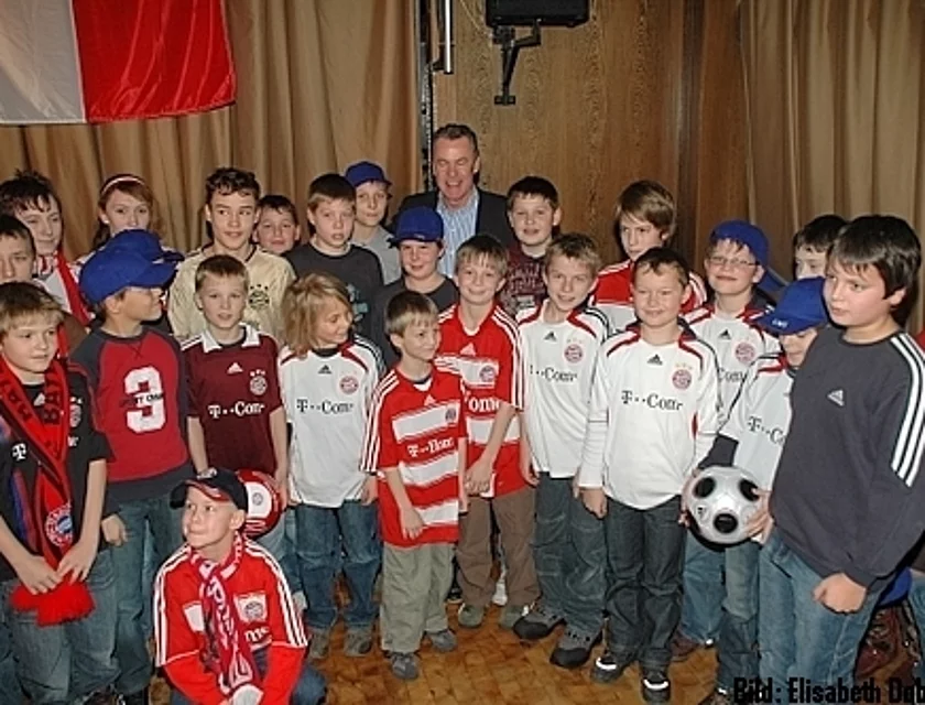 Hitzfeld Besuch — Foto