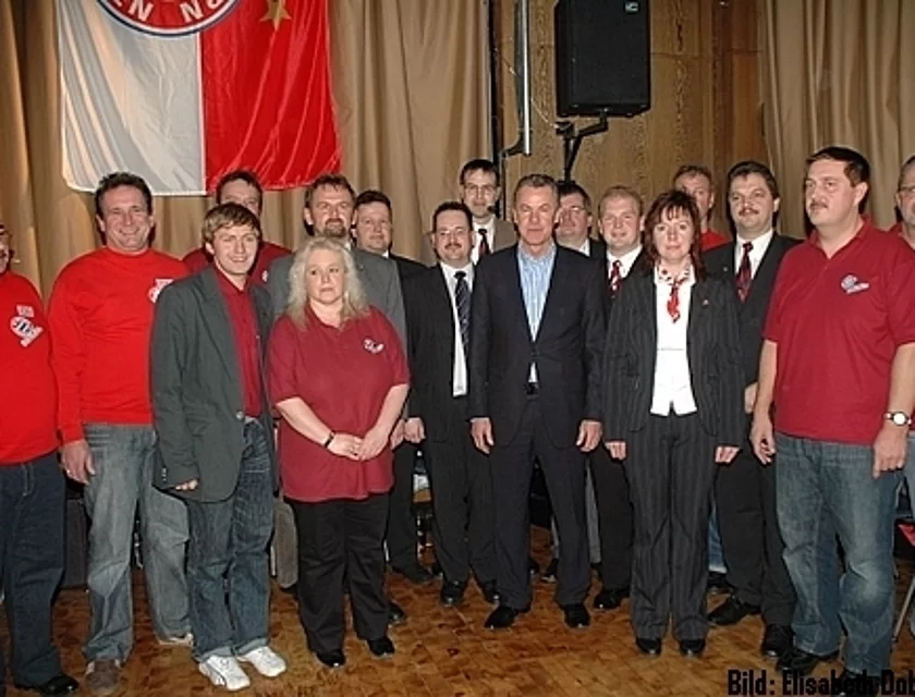Hitzfeld Besuch — Foto