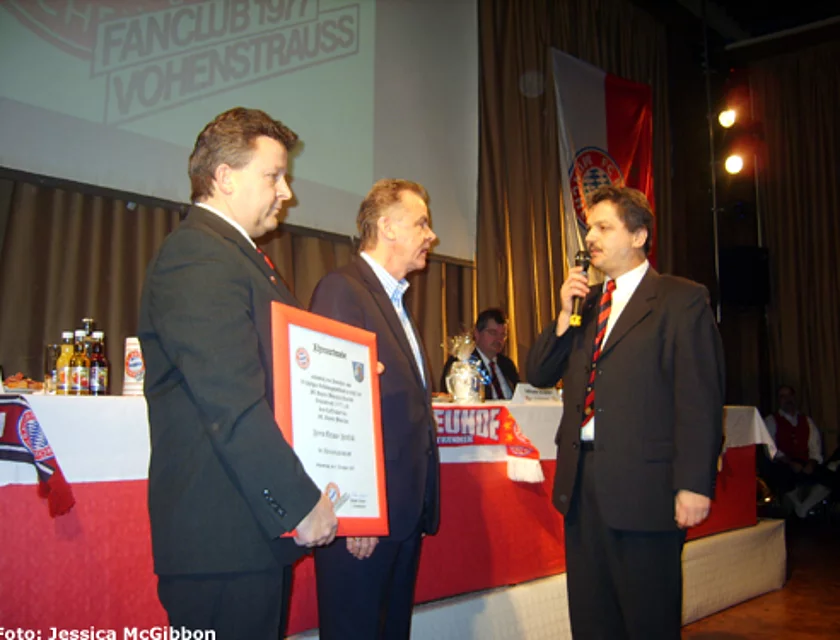 Hitzfeld Besuch — Foto
