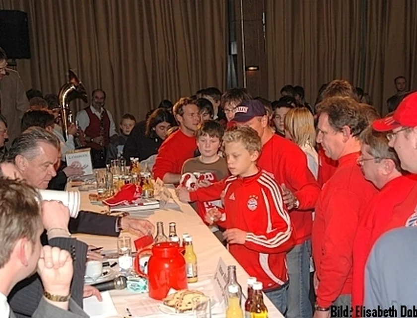 Hitzfeld Besuch — Foto
