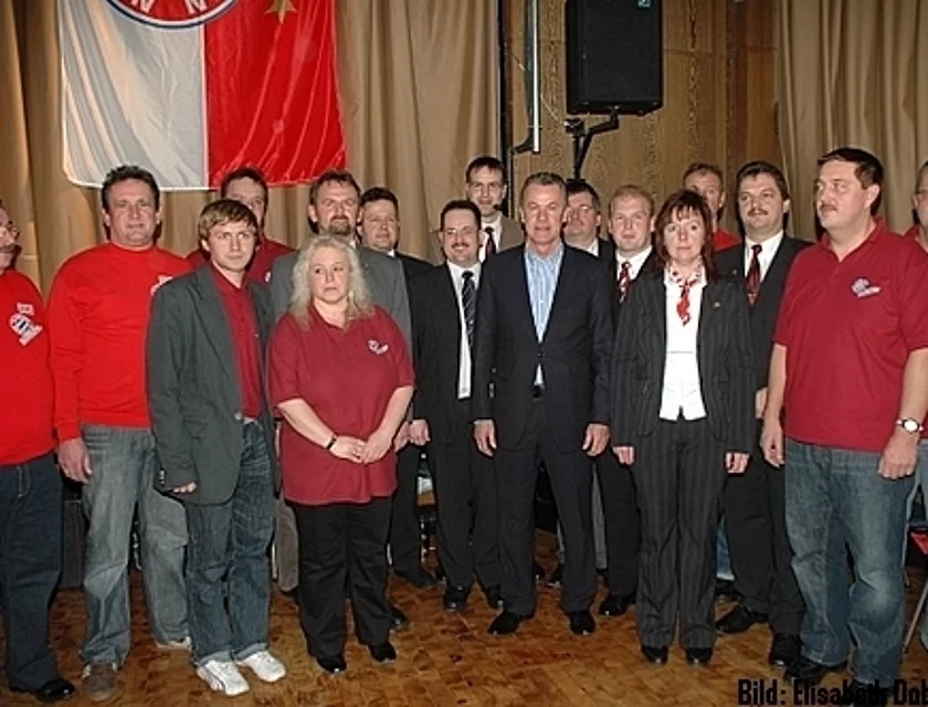 Hitzfeld Besuch — Foto