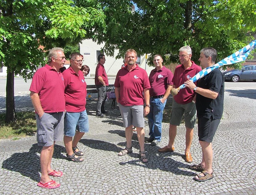 Spalierstehen Gebert Maex — Foto