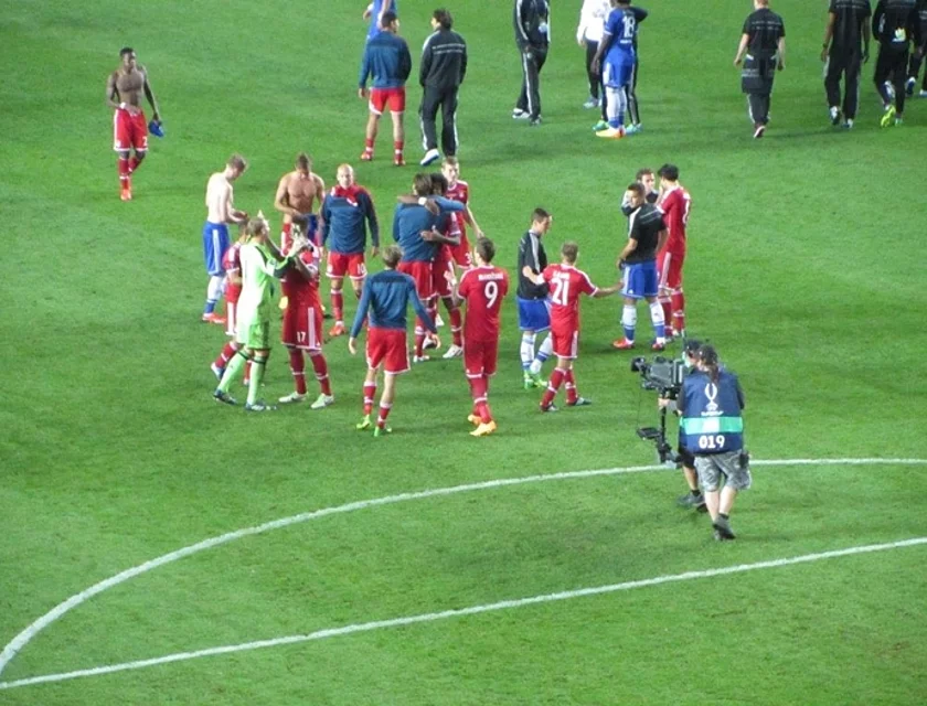 Supercup Prag Bayern Chelsea — Foto