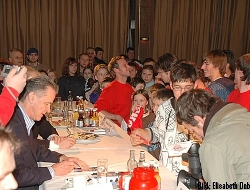 Hitzfeld Besuch — Foto