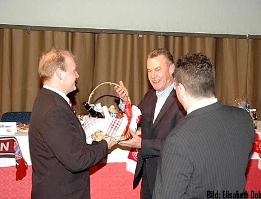 Hitzfeld Besuch — Foto