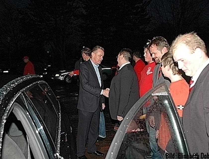 Hitzfeld Besuch — Foto