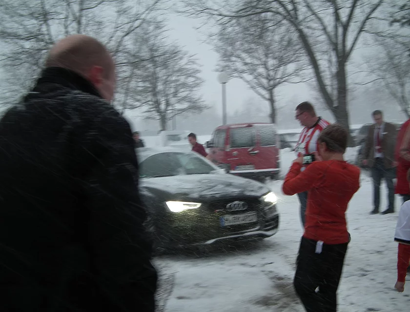 FCB Boateng Besuch — Foto