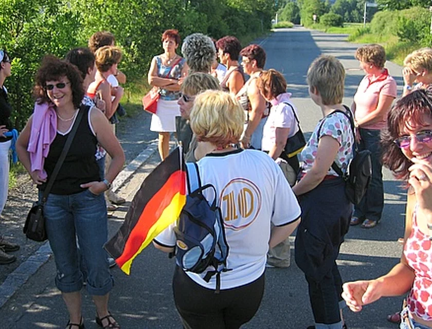 Frauenwanderung — Foto