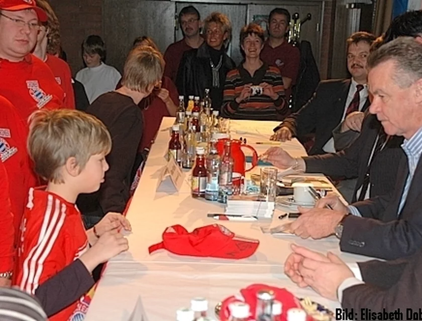 Hitzfeld Besuch — Foto