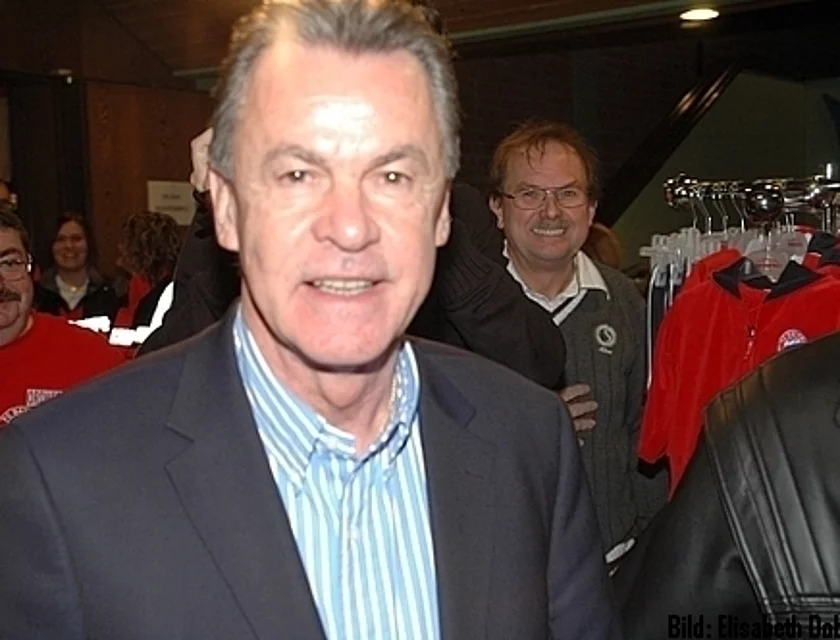 Hitzfeld Besuch — Foto