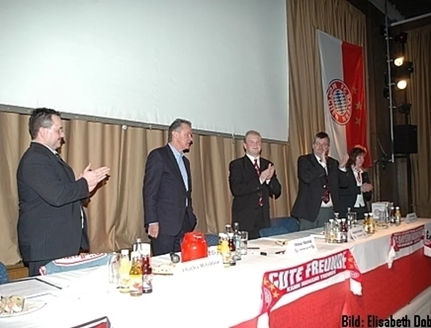 Hitzfeld Besuch — Foto
