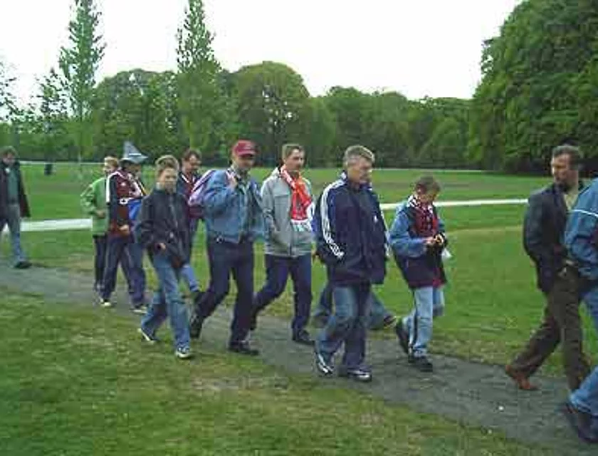 Fussballfahrt Lautern — Foto