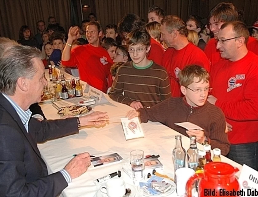 Hitzfeld Besuch — Foto