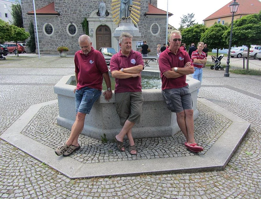 Spalierstehen Gebert Maex — Foto
