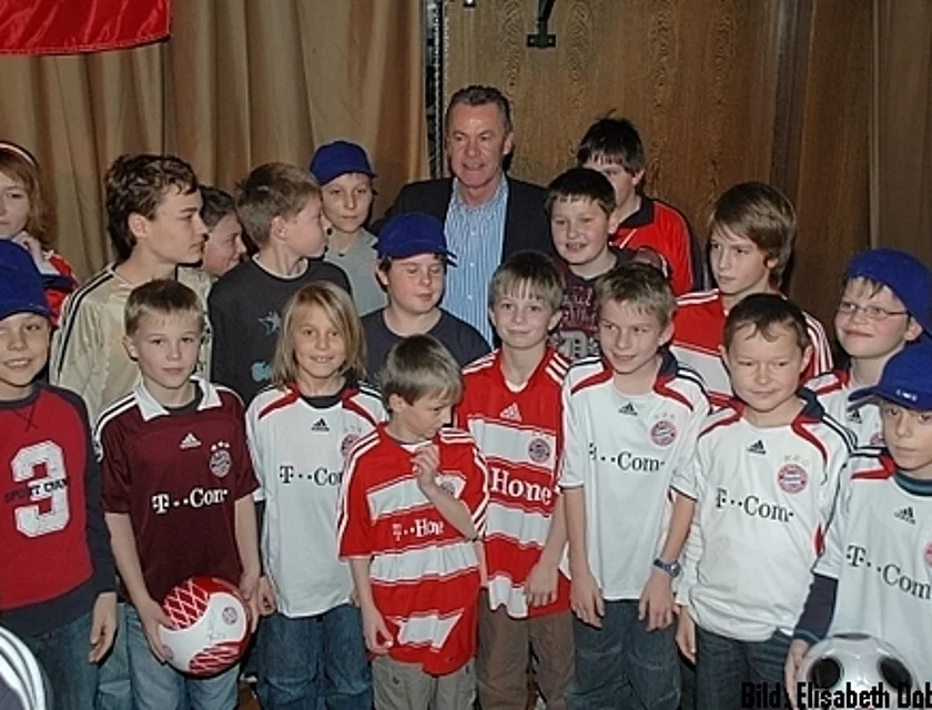Hitzfeld Besuch — Foto