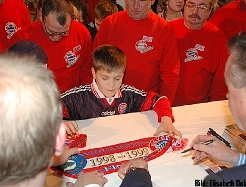 Hitzfeld Besuch — Foto