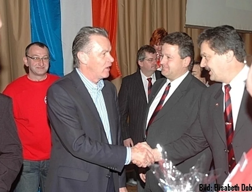 Hitzfeld Besuch — Foto