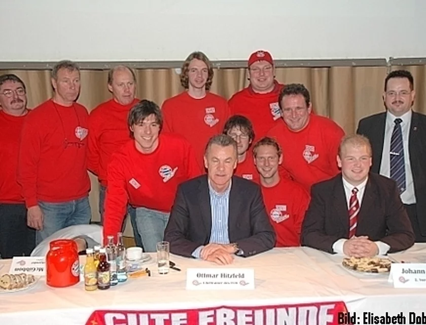 Hitzfeld Besuch — Foto