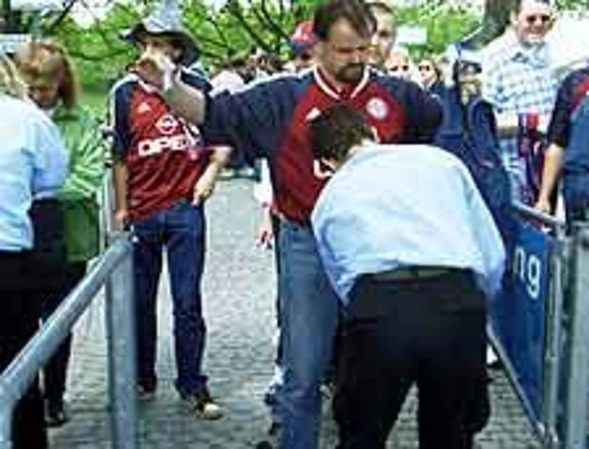 Fussballfahrt Lautern — Foto