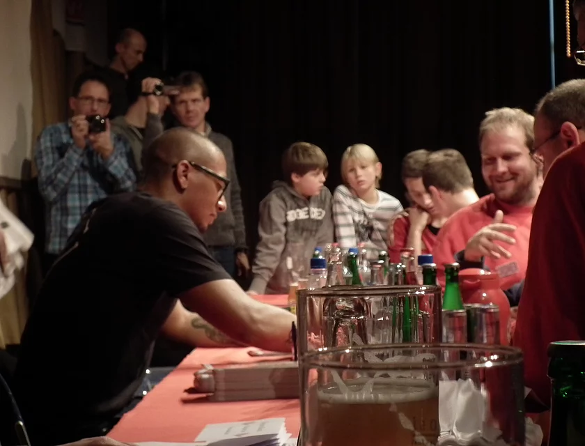 FCB Boateng Besuch — Foto