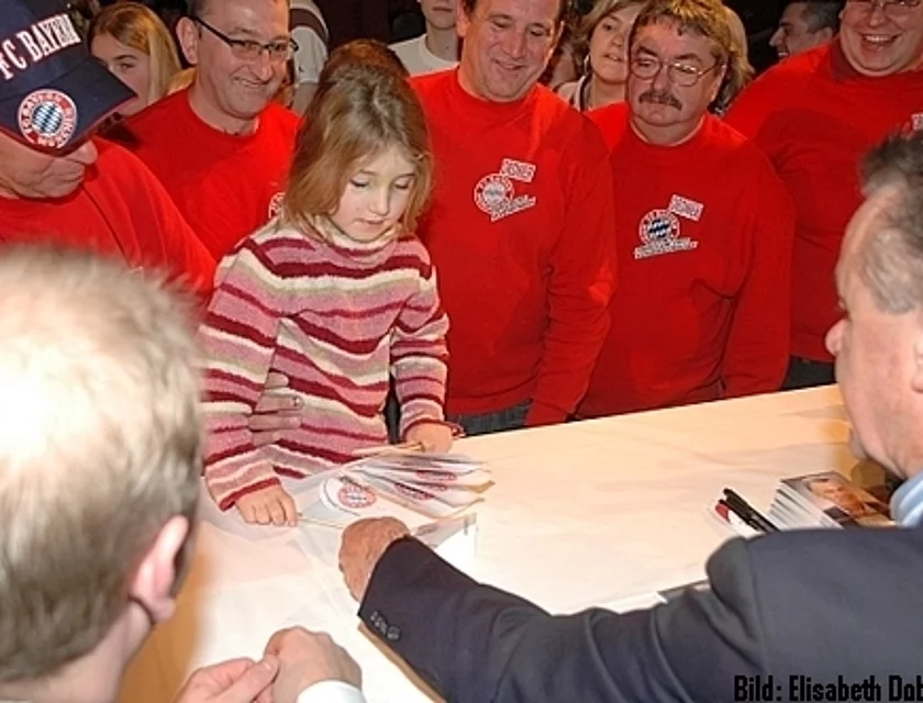 Hitzfeld Besuch — Foto