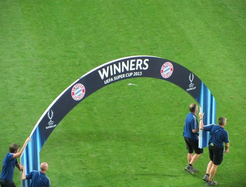 Supercup Prag Bayern Chelsea — Foto