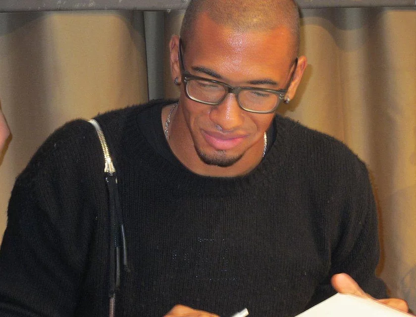 FCB Boateng Besuch — Foto