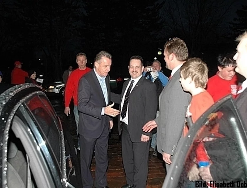 Hitzfeld Besuch — Foto